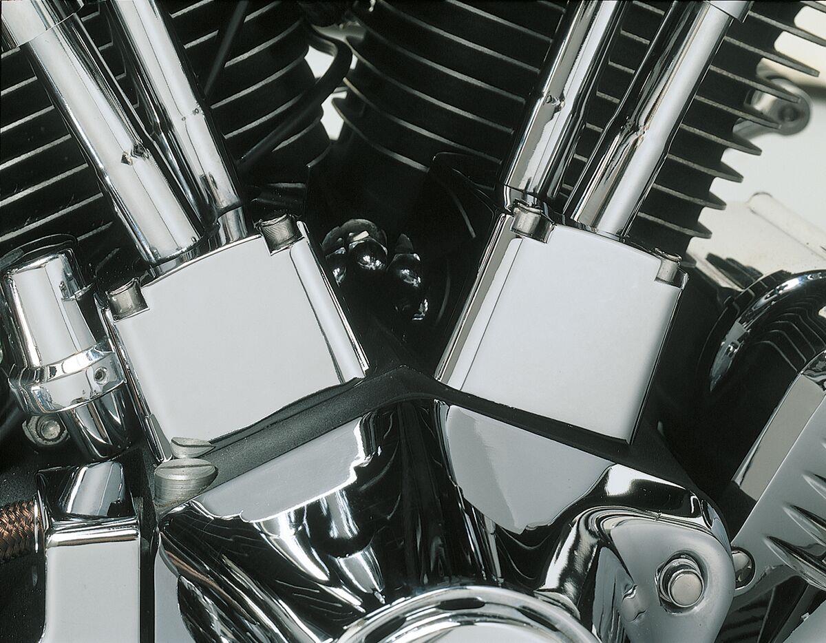 Kuryakyn Tappet Block Covers For Harley Davidson FLSTC 1340 1983-1999 KUR8123