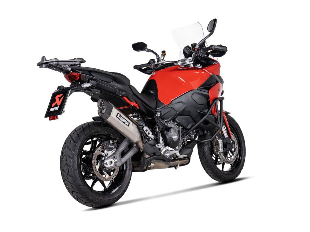 AKRAPOVIC Slip-On Line Muffler STREET for DUCATI MULTISTRADA V2 900 25-26 S-D9SO20-HJAT