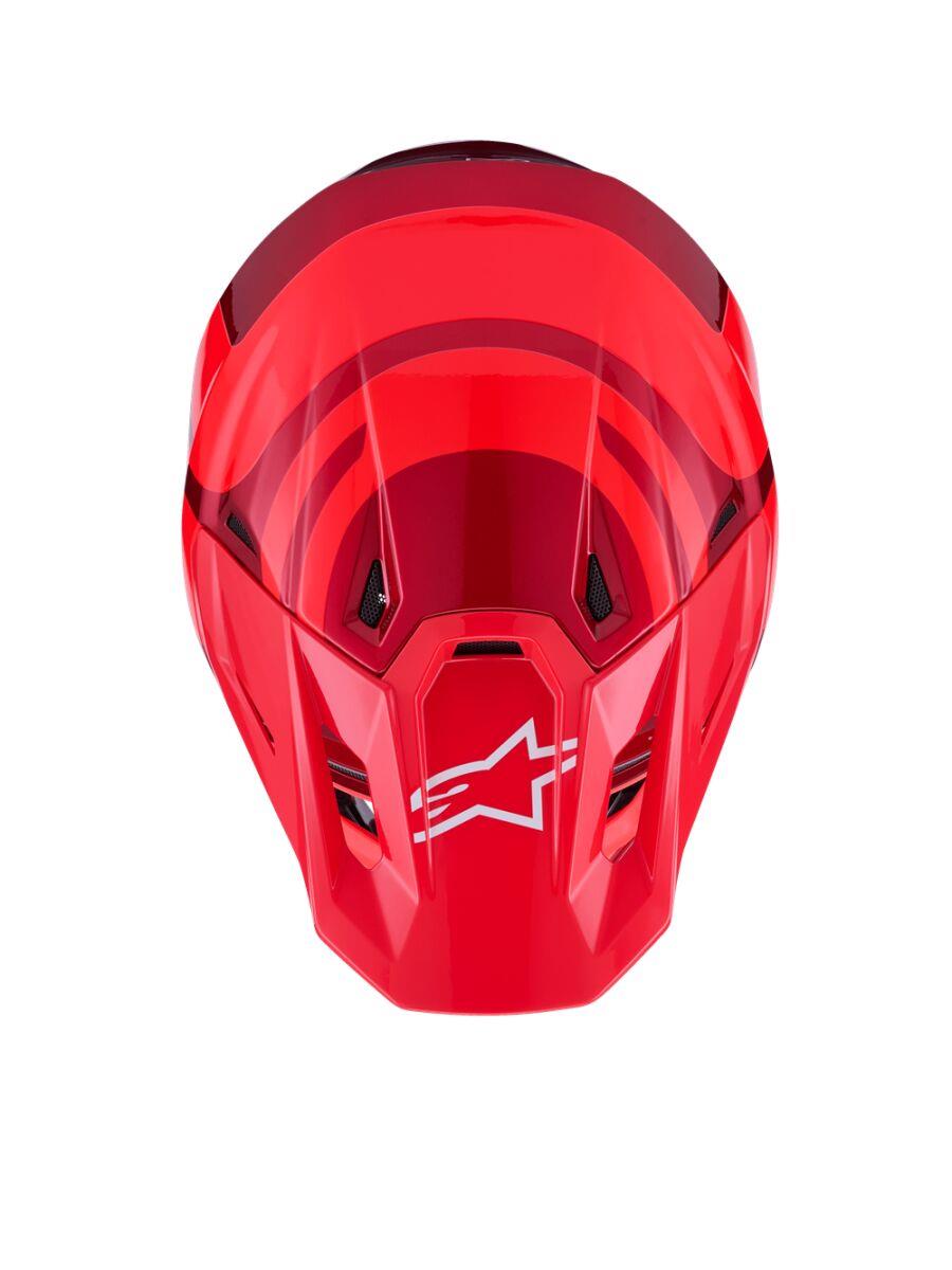 ALPINESTARS SM7 Core Helmet RED-GLO 2025 Model