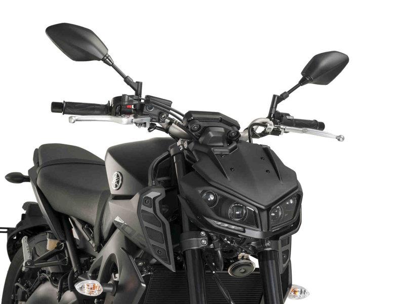PUIG New Generation Sport Screen Matt Black for Yamaha MT-09/SP 17-20 9507J
