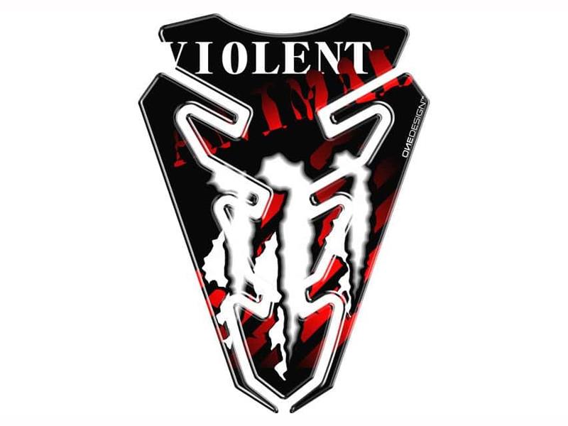 Puig Violent Tank Pad Red 21038N