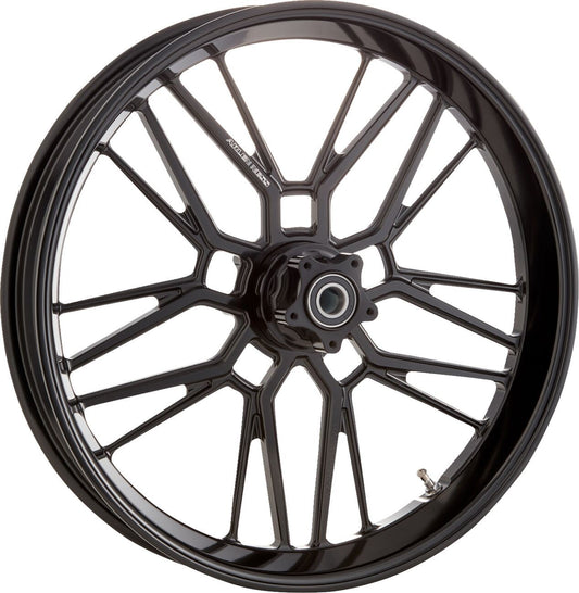 Arlen Ness Split-Spoke Rim Black 21X3.5 Black Anodized Aluminum 330-004