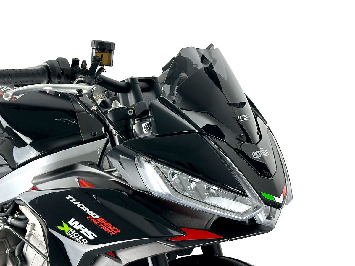 WRS Windscreen Sport Aprilia Tuono 660 Dark Smoke Ap006fs
