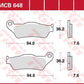 Trw All Round Sintered Metal Brake Pads For KTM EXC-F 450 1992-2027 MCB648