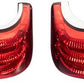 Custom Dynamics ProBEAM LED Saddle Bag Lights Harley FLHX 10-13 PB-SB-SS6-CR