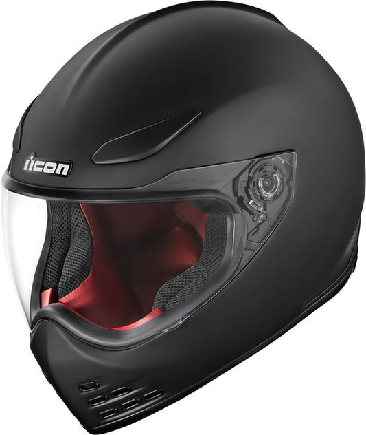 ICON Domain™ Rubatone Motorcycle Helmet Black - 2023 Model