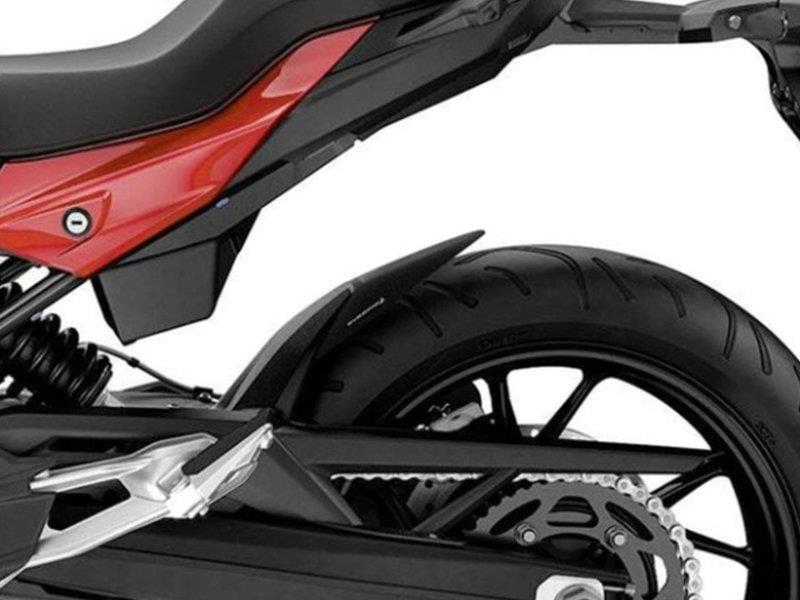 Puig Rear Mudguard Extender Matt Black 9668F