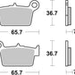 Sbs HF Street Ceramic Organic Brake Pads For Beta ALP 200 2006-2020 861HF