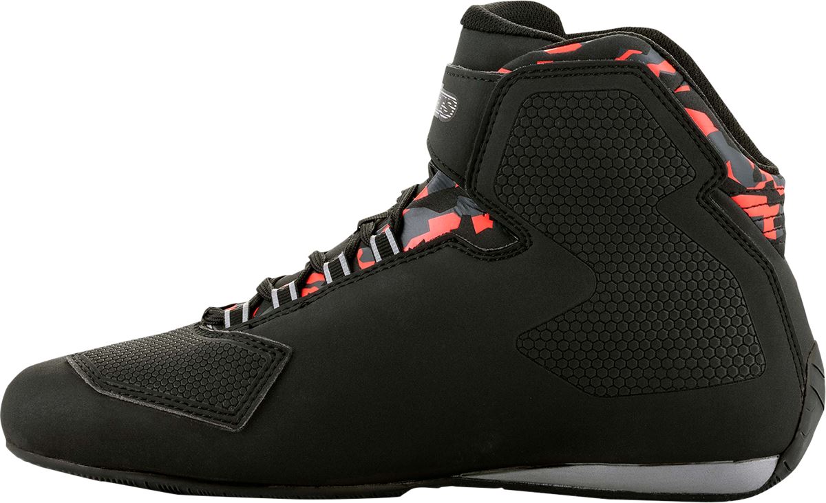 Alpinestars Sektor Waterproof Shoes Black Red White