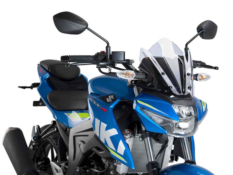 PUIG New Generation Sport Screen Clear for Suzuki GSX S 125 17-21 9873W