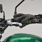 Daytona Grippy Grip GGD-Ground Open End Handlebar Grips Black Green 22.2mm 25178