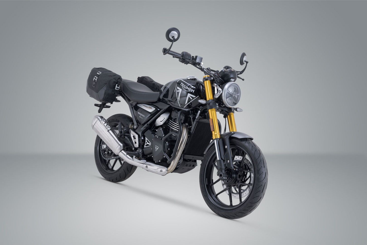 SW MOTECH Sidebag System Legend Lc Black For Triumph Speed 400 2024 Bc.Hta.11.616.20100