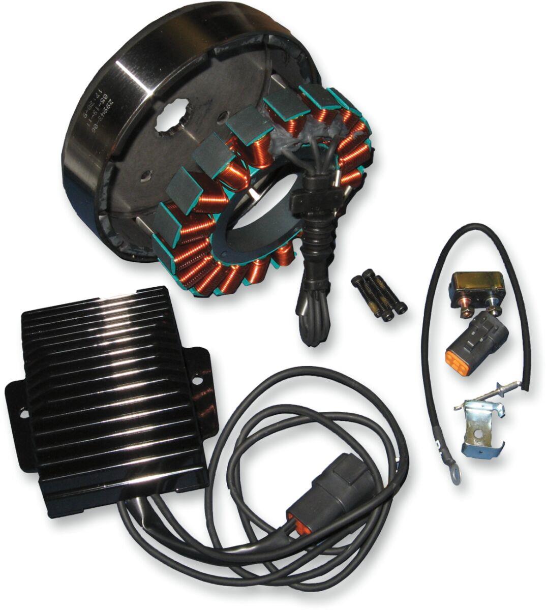 Cycle Electric Inc 3-Phase 50A Charging Kit For Harley FLHR 1584 09-10 CE-84T-09