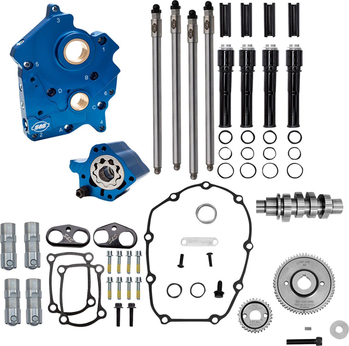S&S Cycle Cam Chest Kit With 496 Cam For Harley FLFBS 1923 2017-2025 310-1383