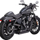 VANCE + HINES Shortshots Staggered Exhaust System BLK.XL 47329