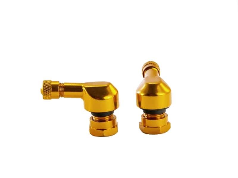 Puig Race Tyre Valves 11mm Yellow 20446N