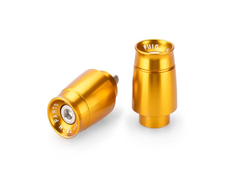 PUIG Speed Bar Ends Gold for Yamaha MT-07 Tracer/7/7 GT/700/700 GT 16-25 21449O