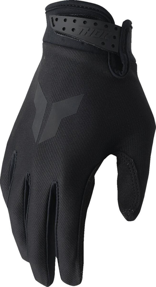 THOR Youth LAUNCHMODE Split Gloves Black