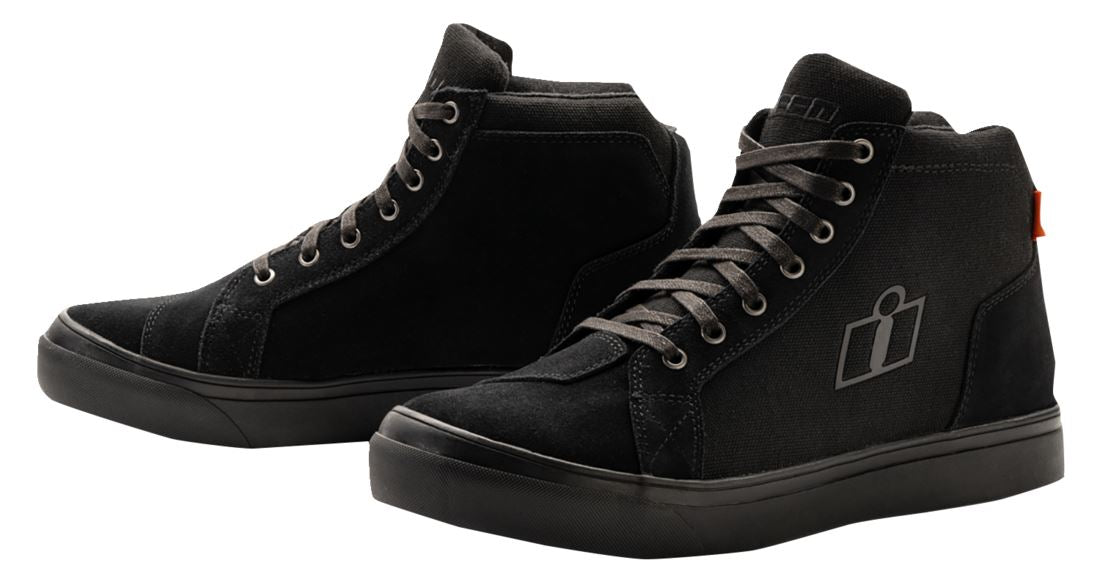 ICON Carga CE™ Motorcycle Boots Stealth 2024 Model