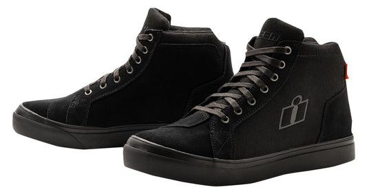 ICON Carga CE™ Motorcycle Boots Stealth 2024 Model