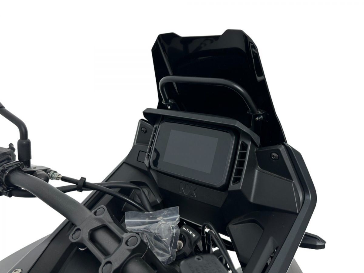 WRS Windscreen Sport Nx 500/400 Matt Black Matte Dual Purpose HO078NO