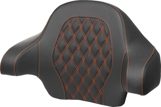 Saddlemen Tour Pak Backrest Pad Orange Stitch For HD FLHXS 1868 08-23 814-07-15003