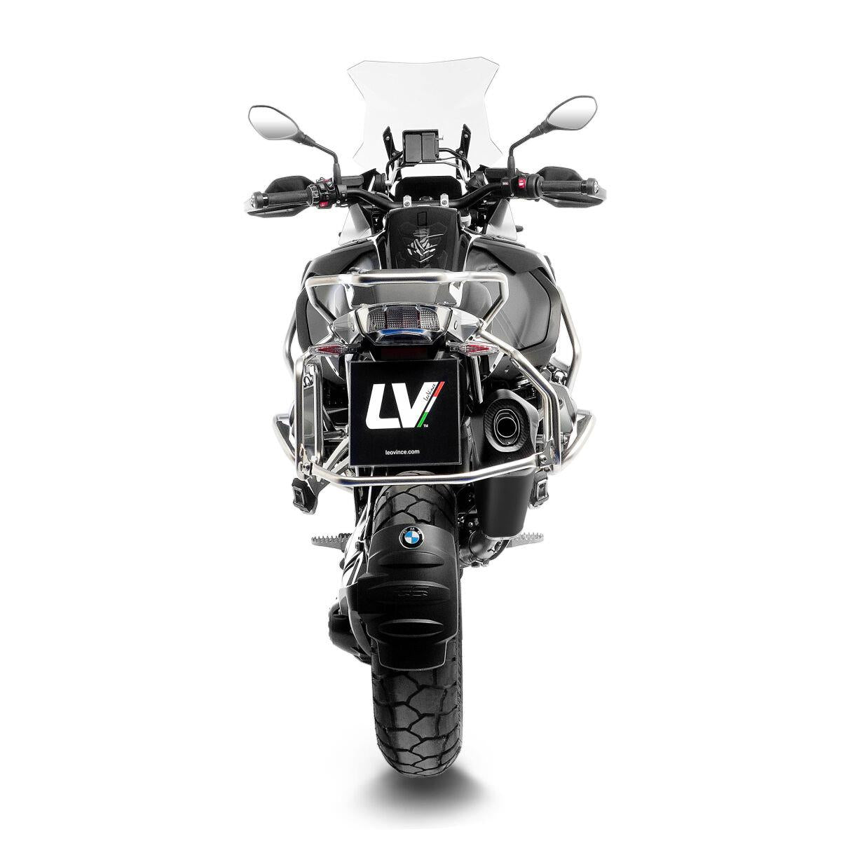 Leovince LV-12R Black Edition Slip-On Muffler For BMW R 1250 GS 2013-2023 15310B