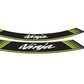 Puig Wheel Rim Stickers White 005NF