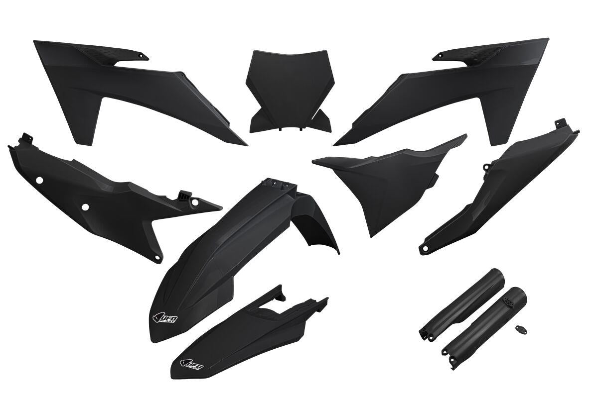 UFO Replacement Complete Body Kit For KTM SX-F 450 2023-2024 Black KTKIT529F@001
