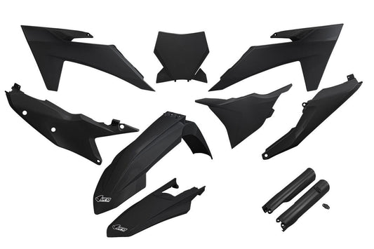 UFO Replacement Complete Body Kit For KTM SX-F 450 2023-2024 Black KTKIT529F@001