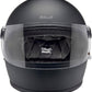 BILTWELL Gringo S White, Black Motorcycle Helmet