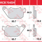 Trw SH Series Sindered Rear Brake Pads For Harley XL 883 N 2004-2017 MCB754SH