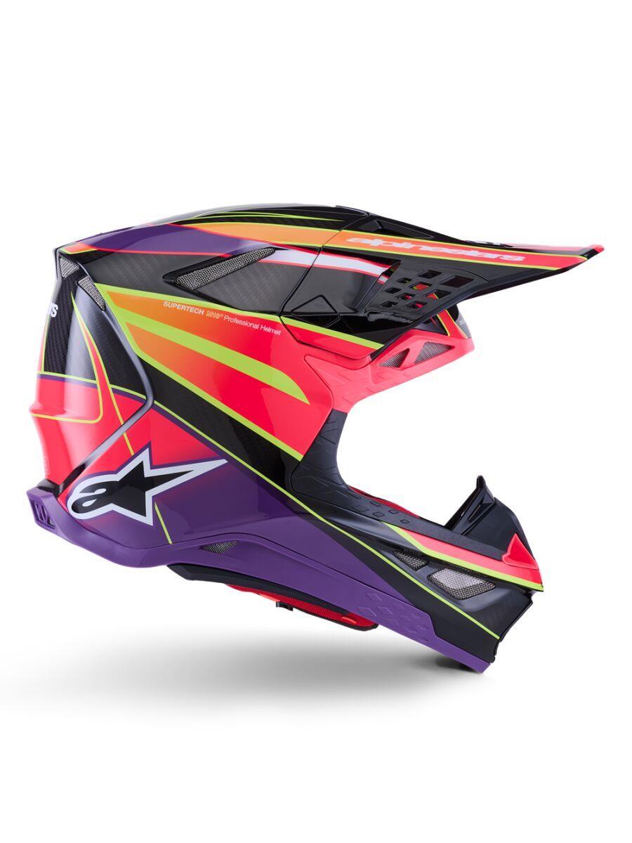 ALPINESTARS Supertech M10 Era MIPS® Helmet PINK/VIO/YL 2025 Model