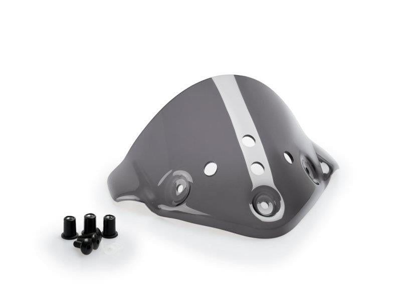 PUIG Cafe Racer Semi Fairing Optional Screen Light Smoke Universal 5273H