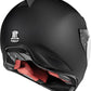 ICON Domain™ Rubatone Motorcycle Helmet Black - 2023 Model
