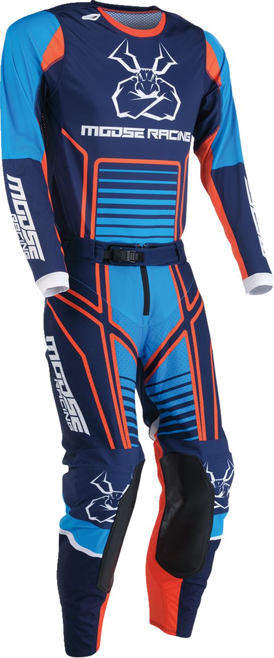 Moose Racing Jersey Agroid Blue/Orange 24 Model