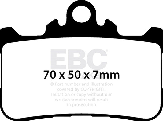 Ebc FA-HH Series Sindered Brake Pads For Honda CB 750 2021-2026 FA759HH
