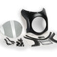 Puig Retro Carbon Look Semi Fairing And Screen 195mm Light Smoke 5026W