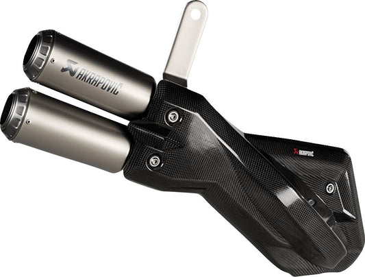 Akrapovic Slip-On Line Muffler TI For Ducati Multistrada V2 950 21-24 S-D9SO18-HIFFT