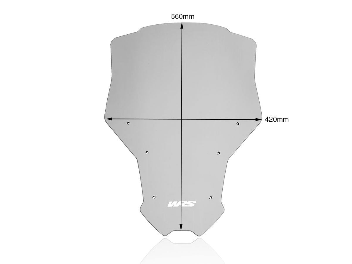 WRS Windscreen Capo Honda CRF 1100 Adventure Sports Smoke Ho024f