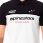 Alpinestars Paddock Polo Shirt Black White