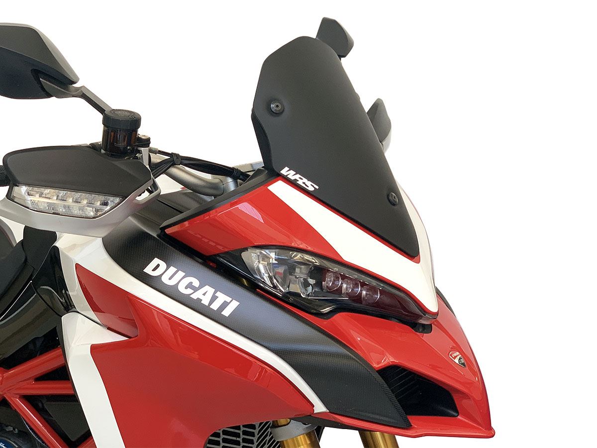 WRS Windscreen Sport Ducati Multistrada V4 Matte Black Du007no