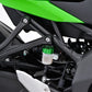 Daytona Rear Master Cylinder Cap Green Anodized Kawasaki Z 900 2017-2026 80636