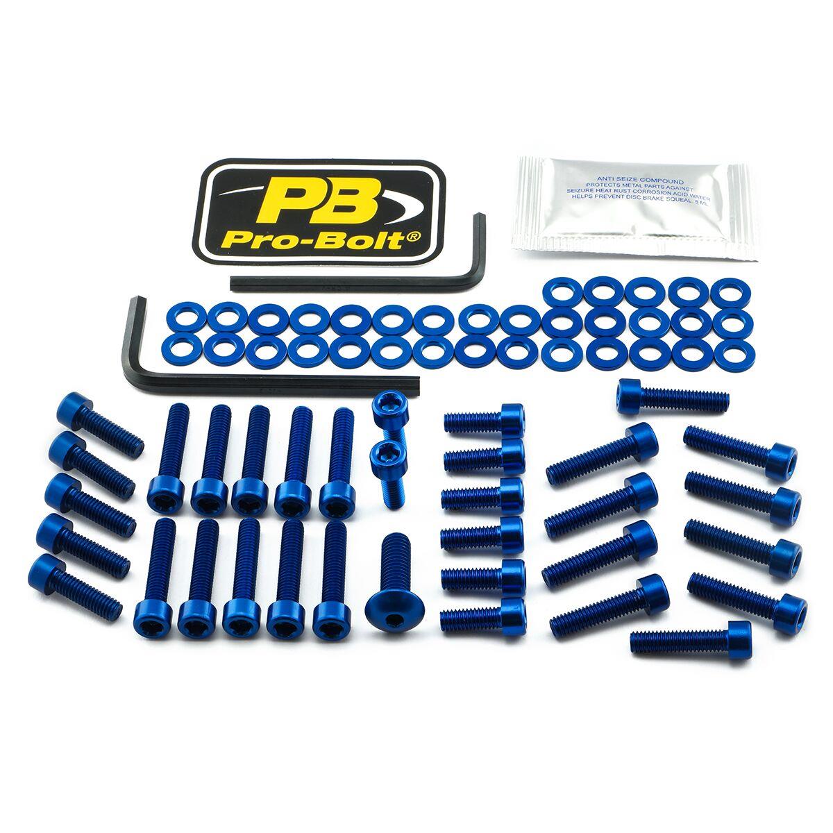 Pro Bolt Aluminium Engine Bolt Kit For Yamaha YZF-R1 1000 2009-2014 EYA406B