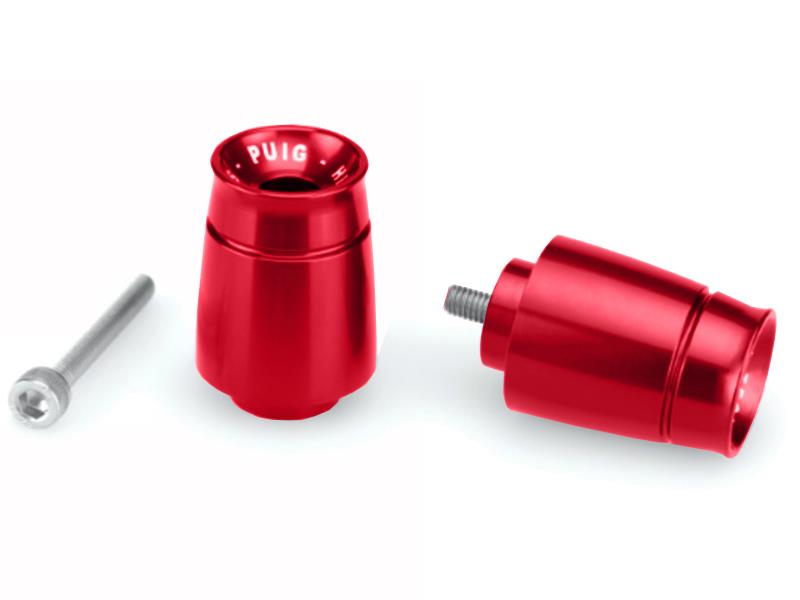 Puig Sport Bar Ends Red 9401W