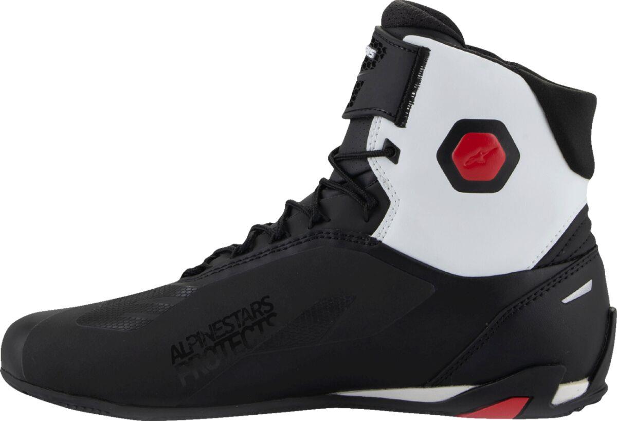 ALPINESTARS Faster-4 Shoes Black/White/Red