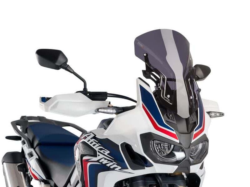 Puig Adjustable Sport Screen With Support Dark Smoke 3568F