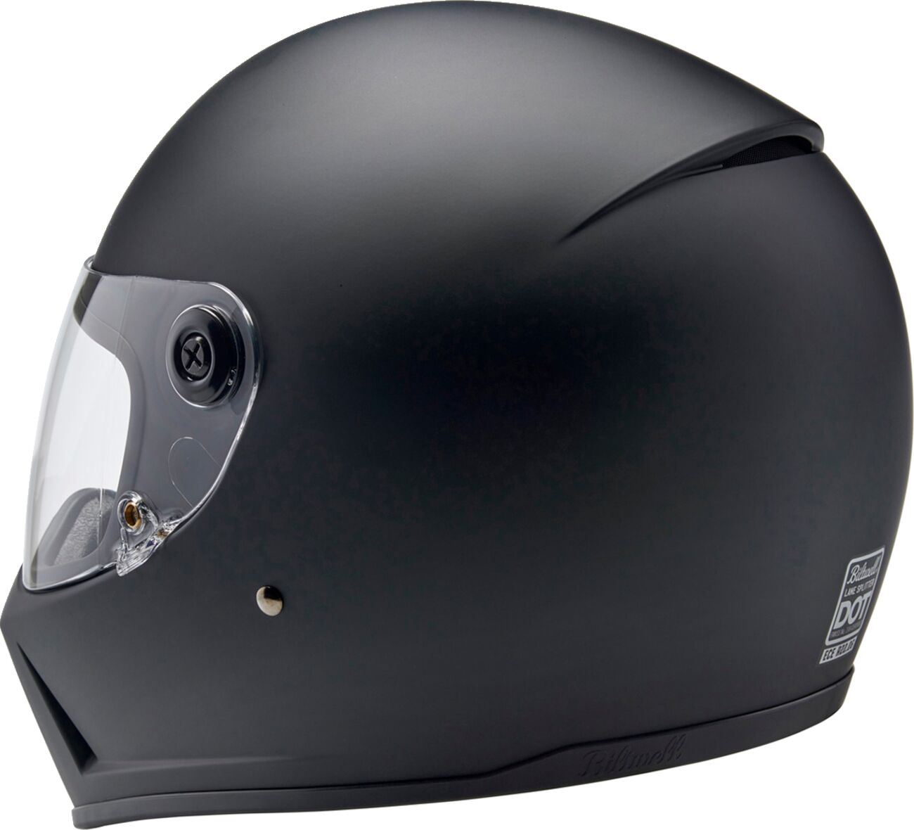 BILTWELL Lane Splitter Flat Black Motorcycle Helmet
