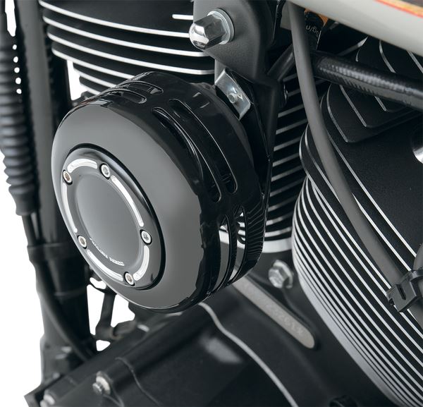 Arlen Ness Horn Cover Aluminum Black For HD FLTRX 1923 ABS 91-25 03-591
