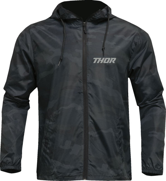 Thor Jacket Windbreaker Caliber Black 24 Model